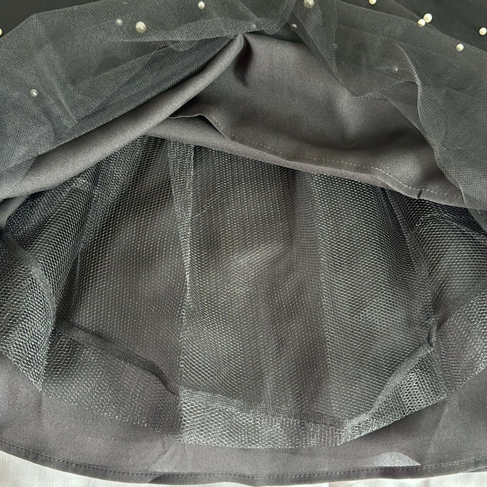 BCBGMaxAzzria Pearl Tulle Mesh Dress Size 0 - Picture 8 of 15
